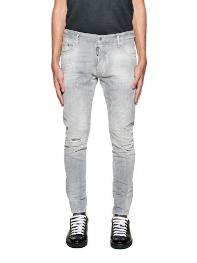 Dsquared2 Light Gray Denim Jeans | ModeSens