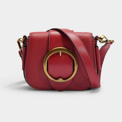 Polo Ralph Lauren | Lennox Small Crossbody Bag In Black Pebble Leather In  Red | ModeSens
