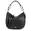 Coach Sutton Hobo Bag In Grained Leather In Black