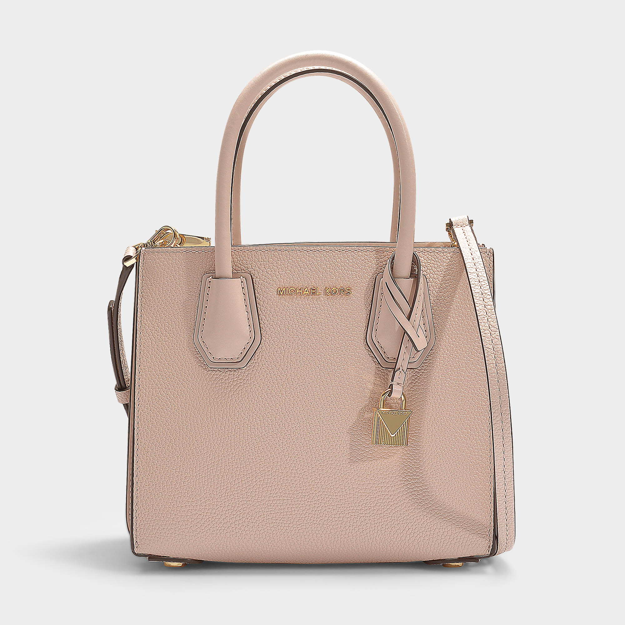 Michael Michael Kors Mercer Medium Accordion Messenger Bag In Black