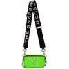 Marc Jacobs The Snapshot Fluoro Leather Camera Bag In Green