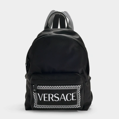 Versace | Logo Backpack In Black