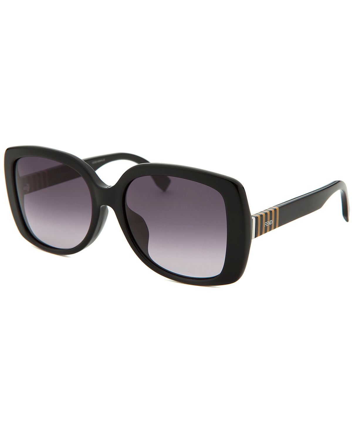 Fendi Women's Oversized Black Sunglasses' ModeSens