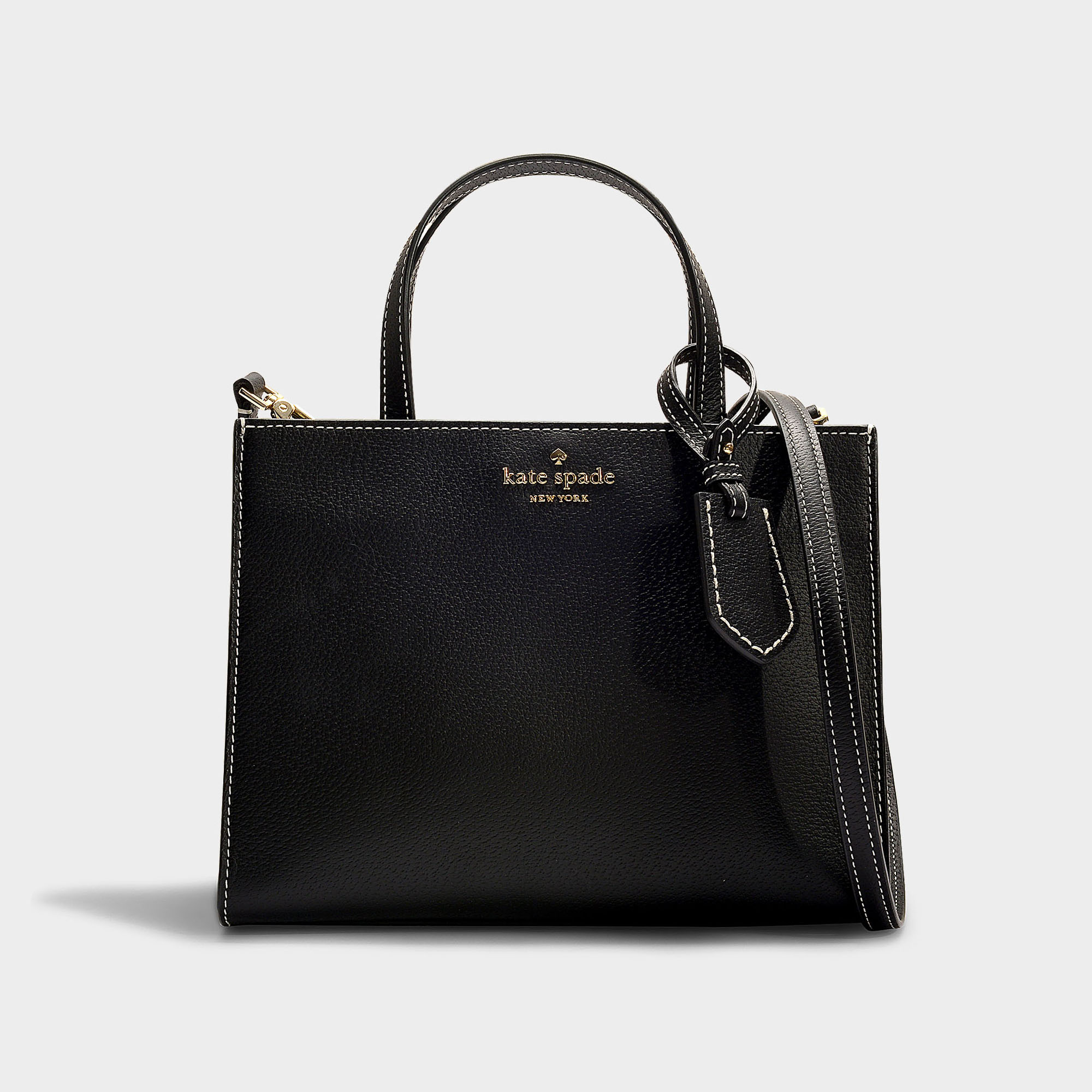 Kate Spade New York | Sam Thompson Street Handbag In Black Cotton ...