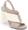 Mercedes Castillo Hae Slingback Sandal In Sandstone/ Ivory