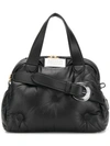 Maison Margiela Glam Slam Quilted-leather Cross-body Bag In Black