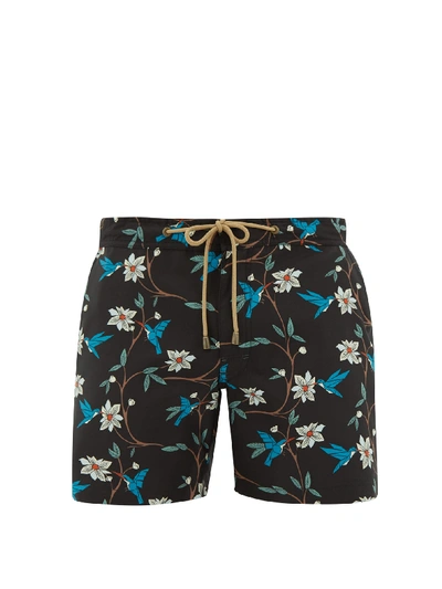 Thorsun Cubist Tropical Printed Swim Shorts