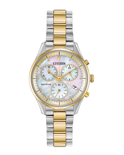 Citizen Eco-drive Women's Chandler Two-tone Stainless Steel Bracelet Watch 32mm