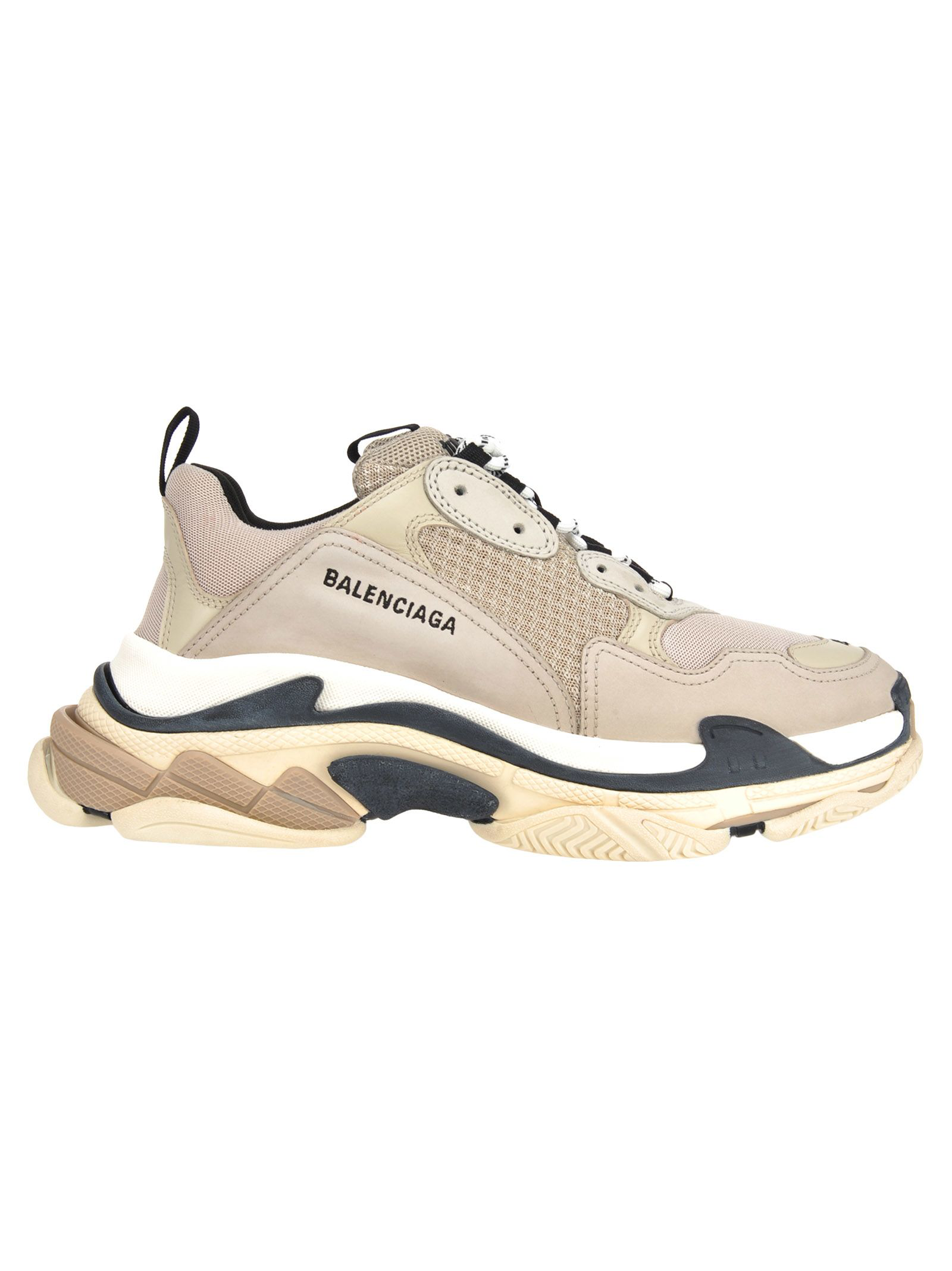 basket balenciaga beige