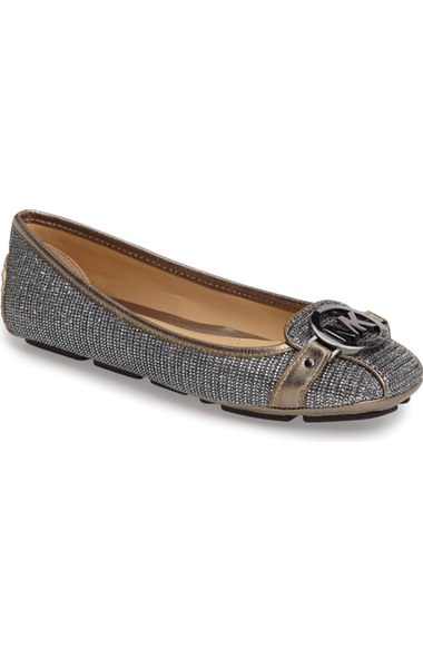 michael kors fulton black flats