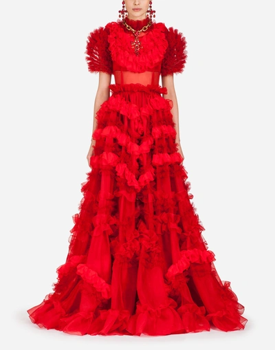 Dolce & Gabbana Silk Organza Dress