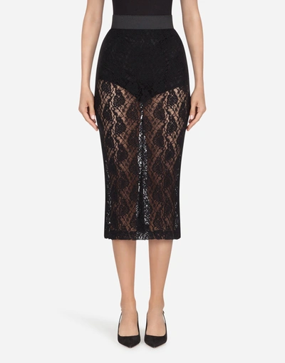 Dolce & Gabbana Lace Skirt