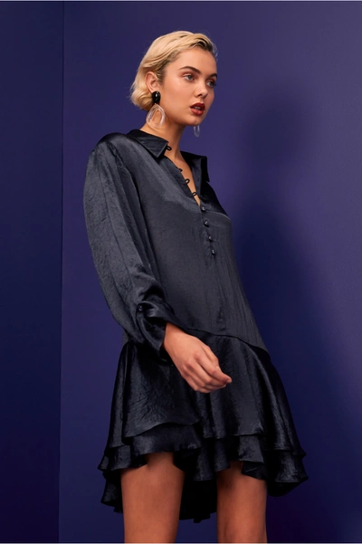 C/meo Collective Be Here Now Dress In Navy