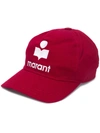 Isabel Marant Logo Hat - Red