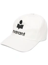 Isabel Marant Logo Hat In White