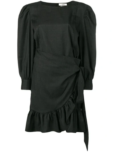 Isabel Marant Étoile Short Frilled Dress In Black