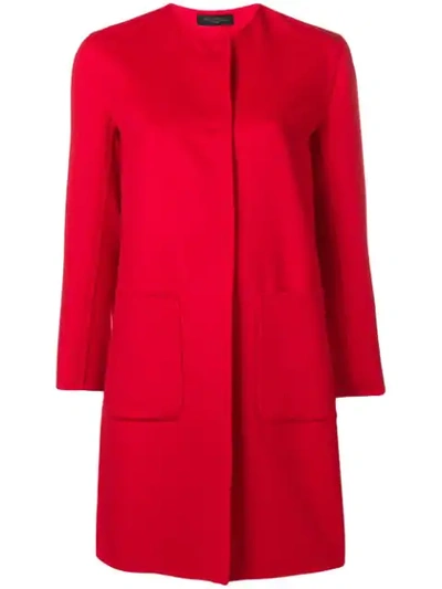Antonelli Dallas Coat In Red