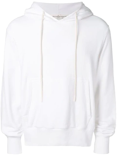 Golden Goose Back Print Hoodie In White