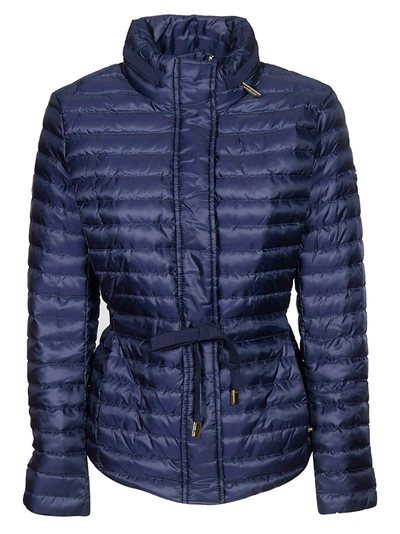 Michael Kors Belted Puffer Jacket In Basic