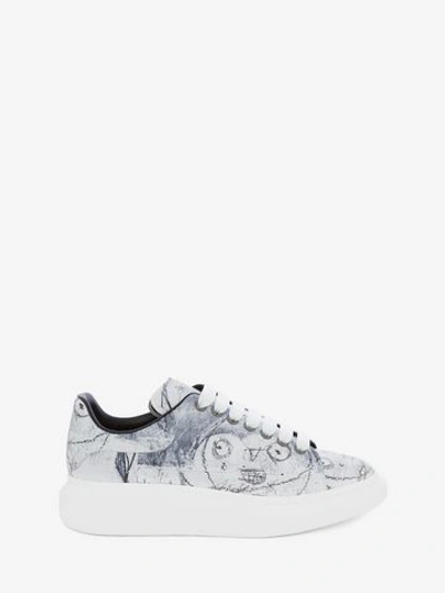 Alexander Mcqueen Oversize-sneakers John Deakin In White/black