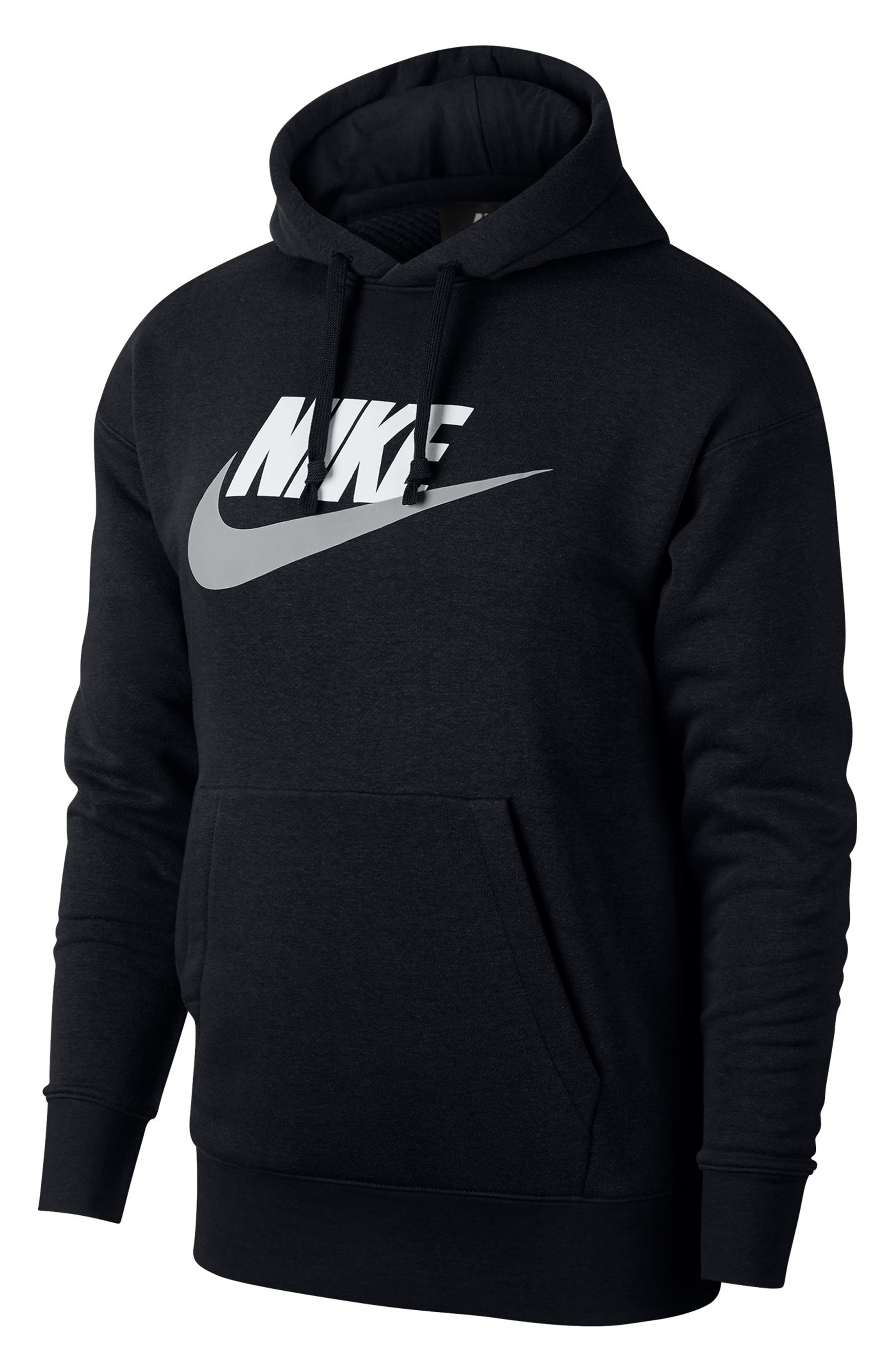 Nike Heritage Logo Hoodie In Black | ModeSens