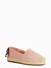 Kate Spade Grayson Espadrille Flats In Conch Shell Patent