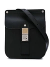 Proenza Schouler Ps11 Box Leather Crossbody Bag In Black