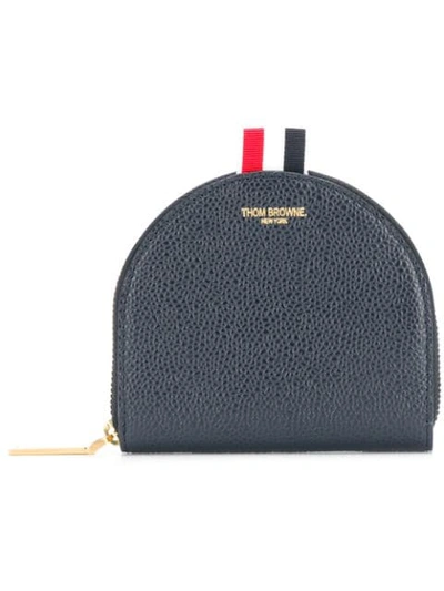 Thom Browne Small Vanity Coin Purse In Blue