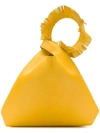 Elena Ghisellini Bucket Tote In Yellow