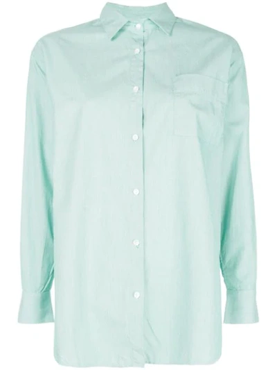 A Shirt Thing Chest Pocket Shirt In Green