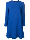 Red Valentino Bow Back Dress - Blue