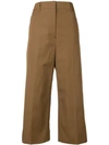 Prada Klassische Cropped-hose In F0005 Tabacco