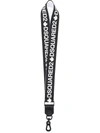 Dsquared2 Logo Print Lanyard - Black