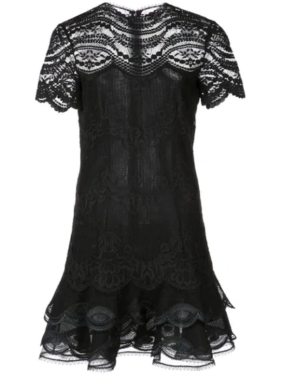 Jonathan Simkhai Lace Party Dress In Black