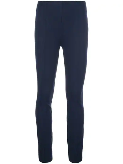 The Row Fitted Leggings In Blue