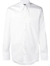 Dsquared2 Oxford Slim-fit Shirt In White