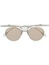 Innerraum Round Shaped Sunglasses In Silver