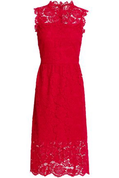 Kate Spade Woman Corded Lace Dress Red