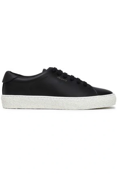 Axel Arigato Clean 90 Leather Sneakers In Black