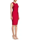 Herve Leger Sleeveless Bandage Cocktail Dress In Rio Red