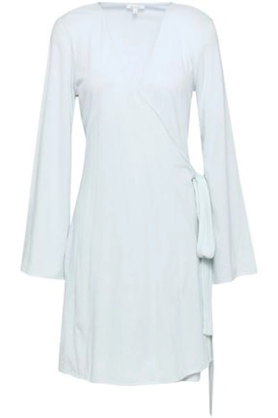 Skin Woman Karin Cotton-jersey Nightdress Sky Blue