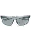 Nike Rectangular Shaped Sunglasses In Grey