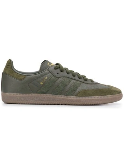 Adidas Originals Samba Sneakers In Green | ModeSens