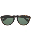 Persol 649 Sunglasses In Brown