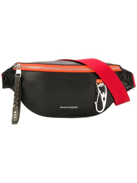 Alexander Mcqueen Men's Harness Belt Bag/fanny Pack In Black | ModeSens