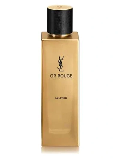 Saint Laurent Or Rouge Lotion In Gold