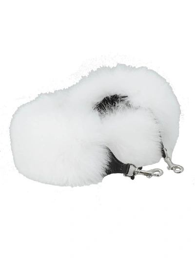 Kate Cate Foxy Lady Shoulder Strap In White