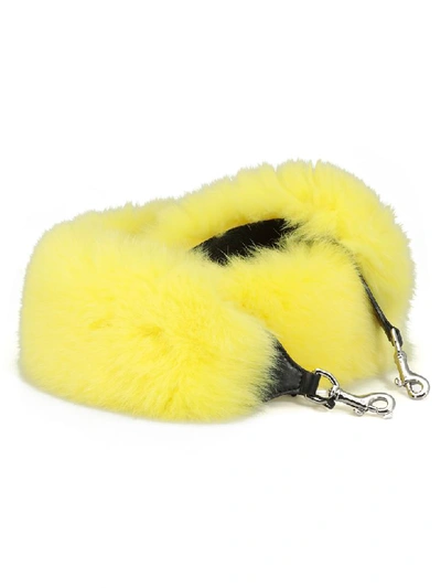 Kate Cate Foxy Lady Shoulder Strap In Yellow