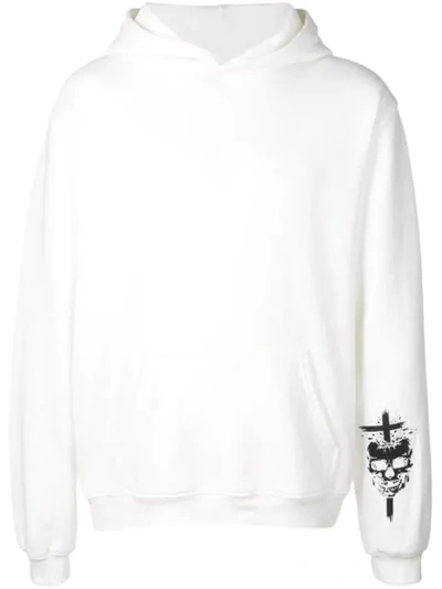 Rta Pain Is Pleasure Hoodie In White (white)