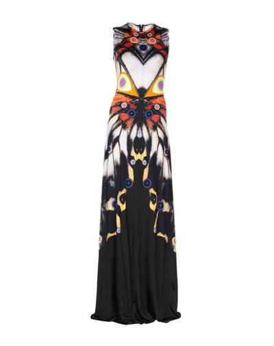 Givenchy Sleeveless Butterfly-print Jersey Gown, Multicolor